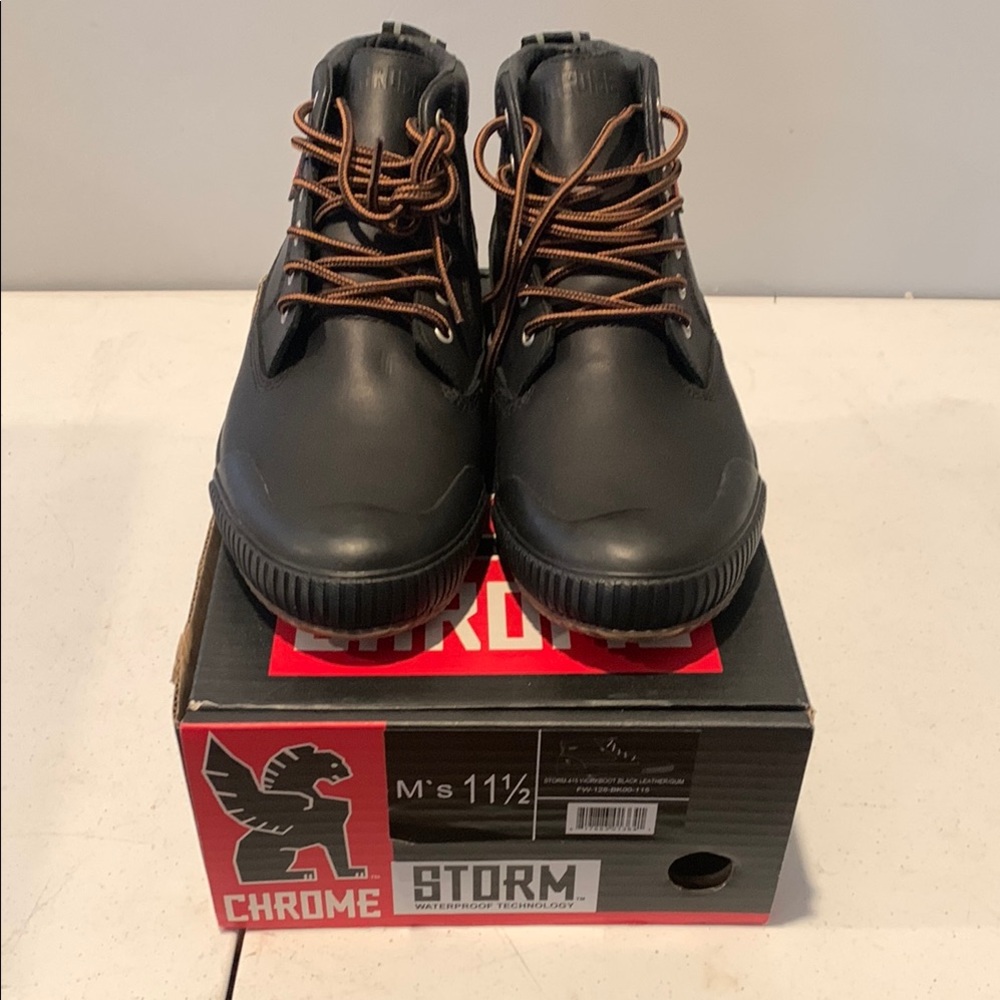 Storm Men's Black Shoes